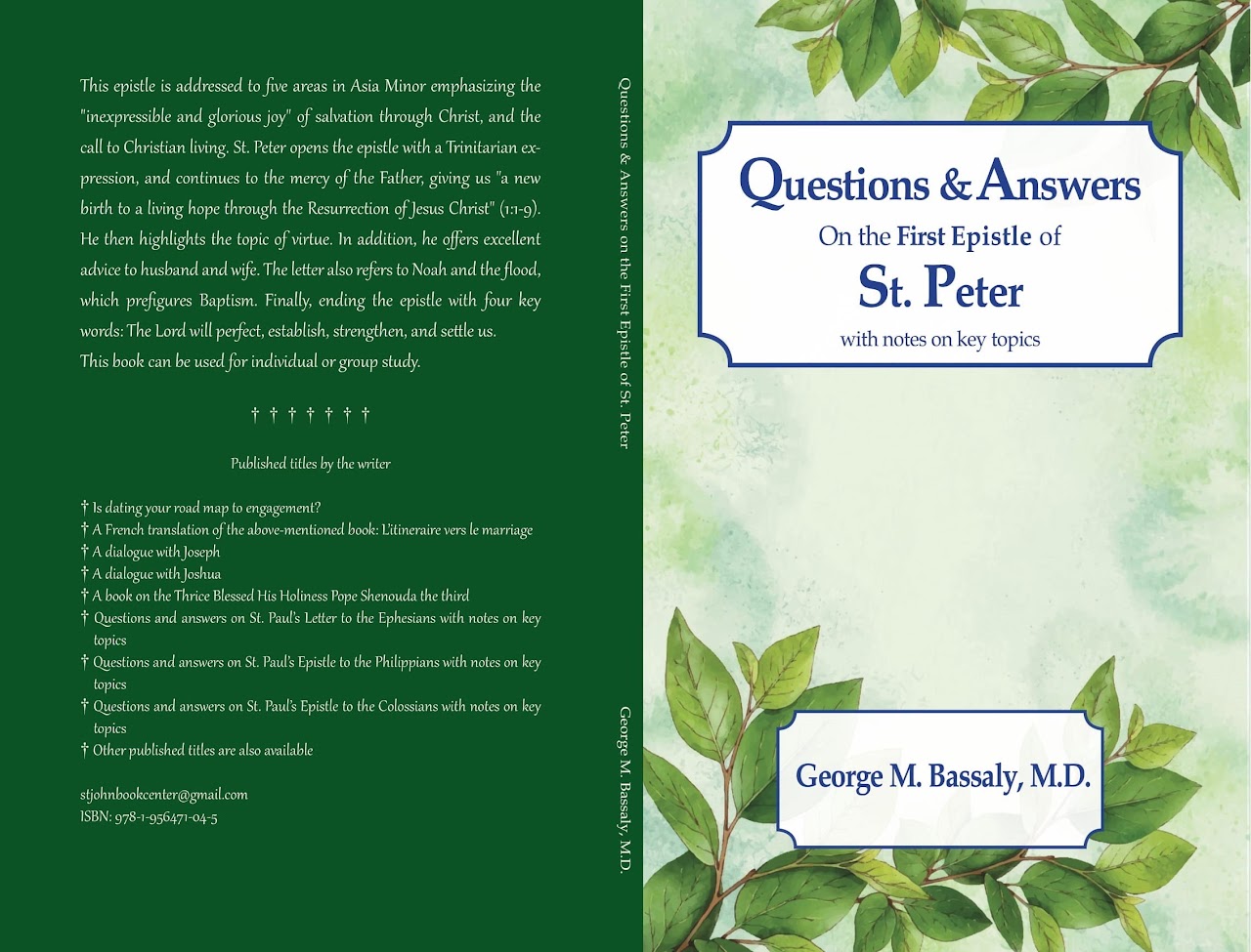 Questions and Answers on First Peter Cover
